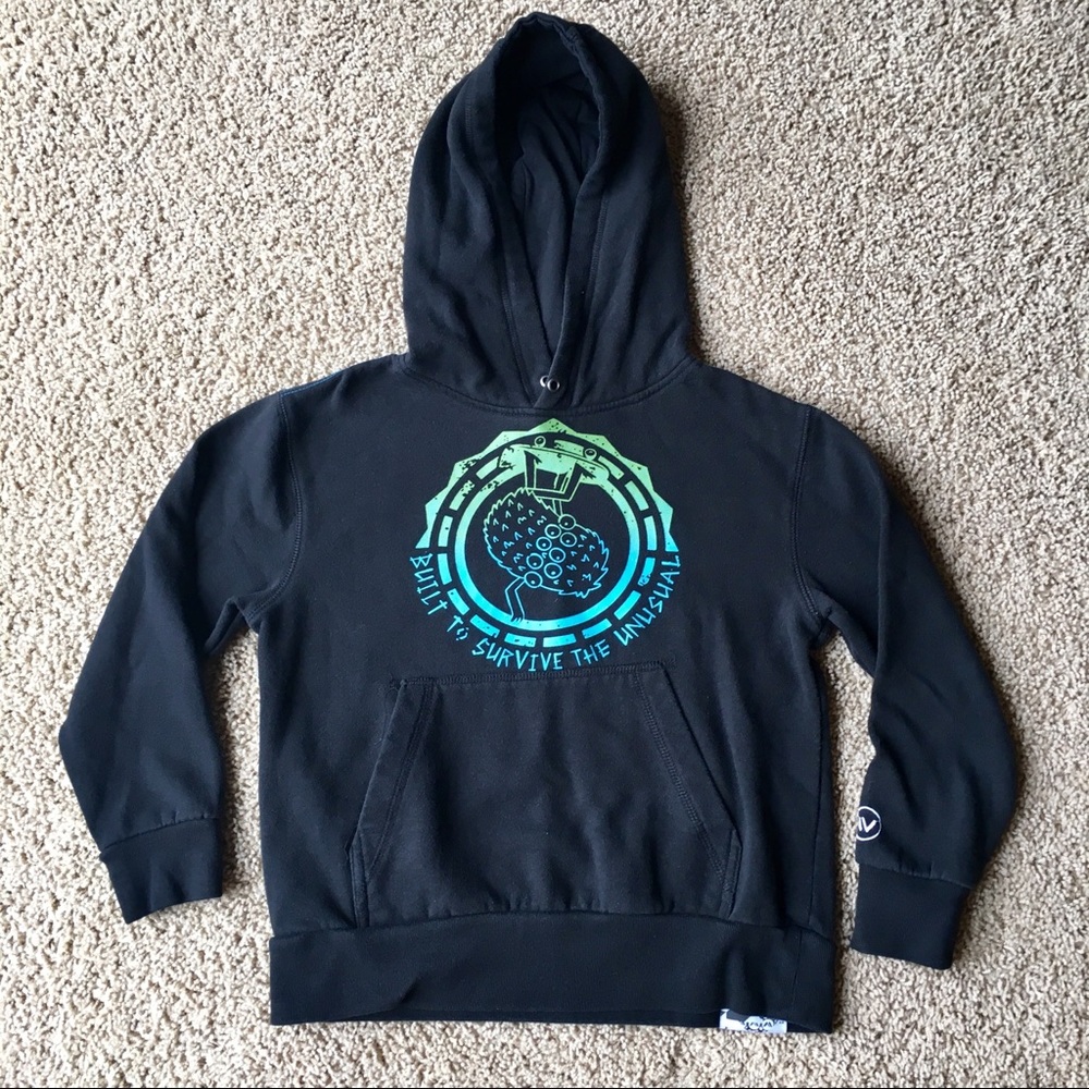 Shaun White Boys Size S Black Hoodie Sweatshirt